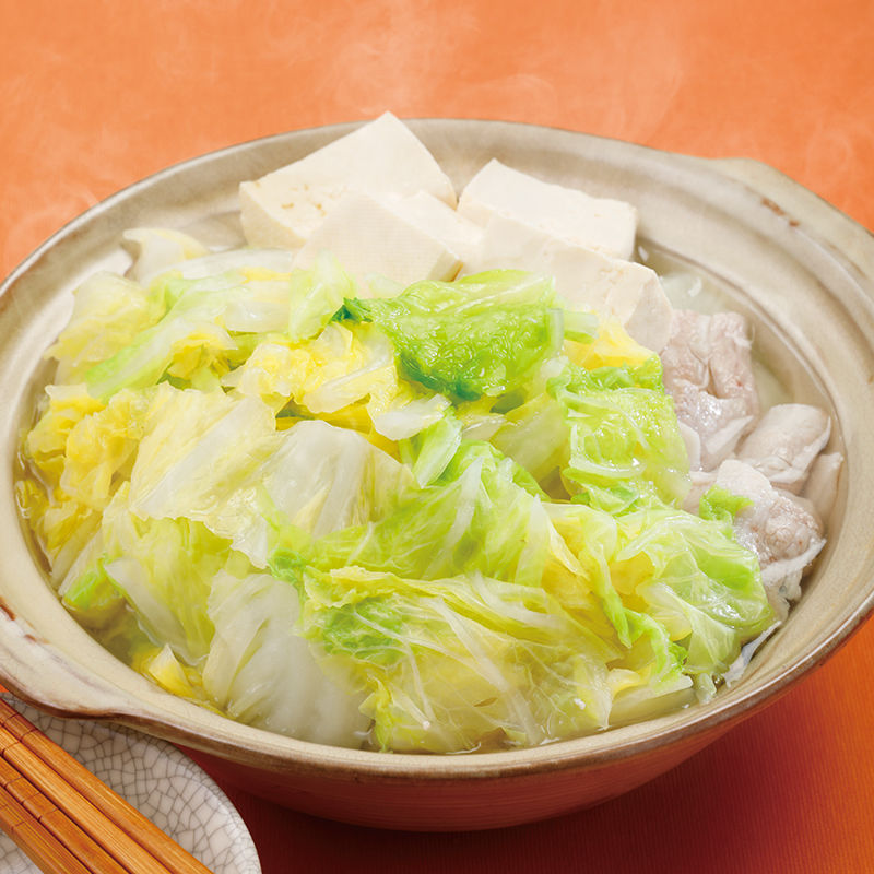 白菜と豚肉のシンプル鍋
