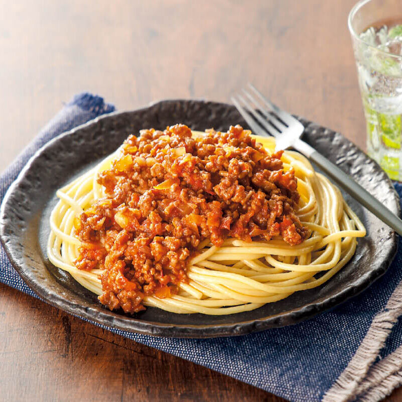 和風ミートソーススパゲッティ