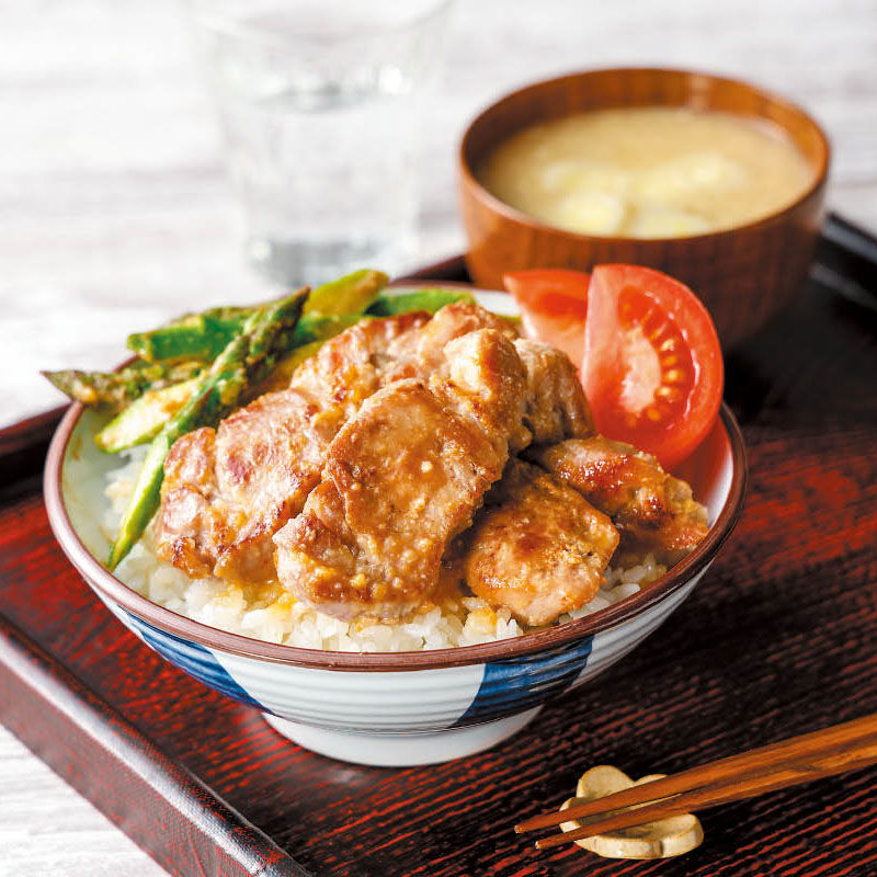 旨みあふれる！極ヤワ！味噌豚丼