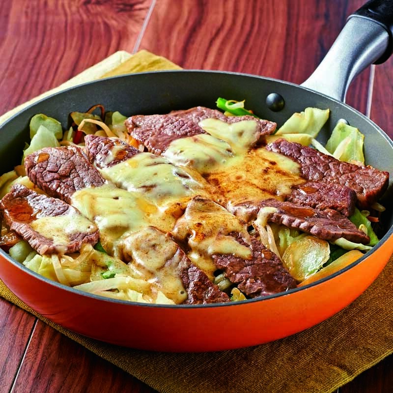 野菜もりもりフライパン焼肉