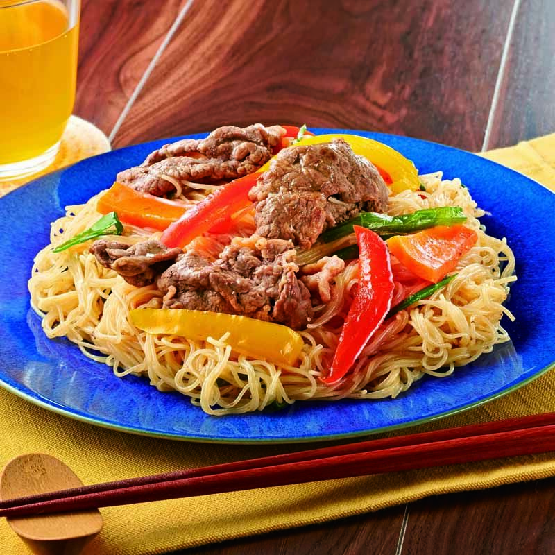 冷めてもおいしい!焼肉ビーフン