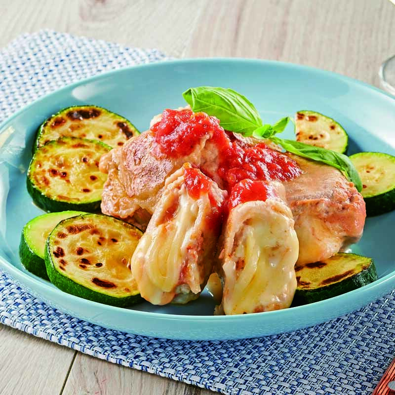 折りたたむだけ!豚肉のチーズ包み焼き