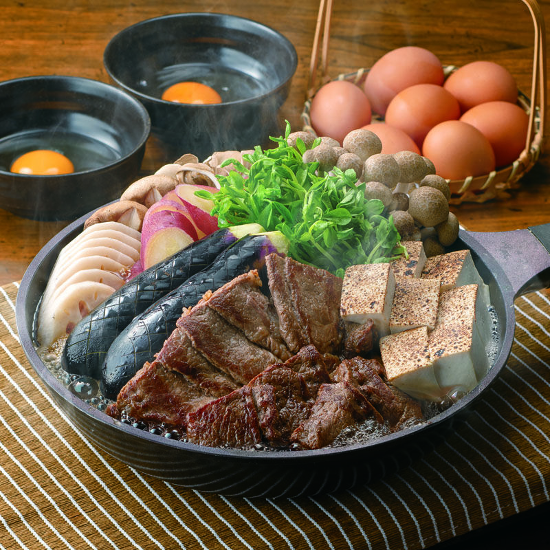 根菜もおいしい秋のすき焼き