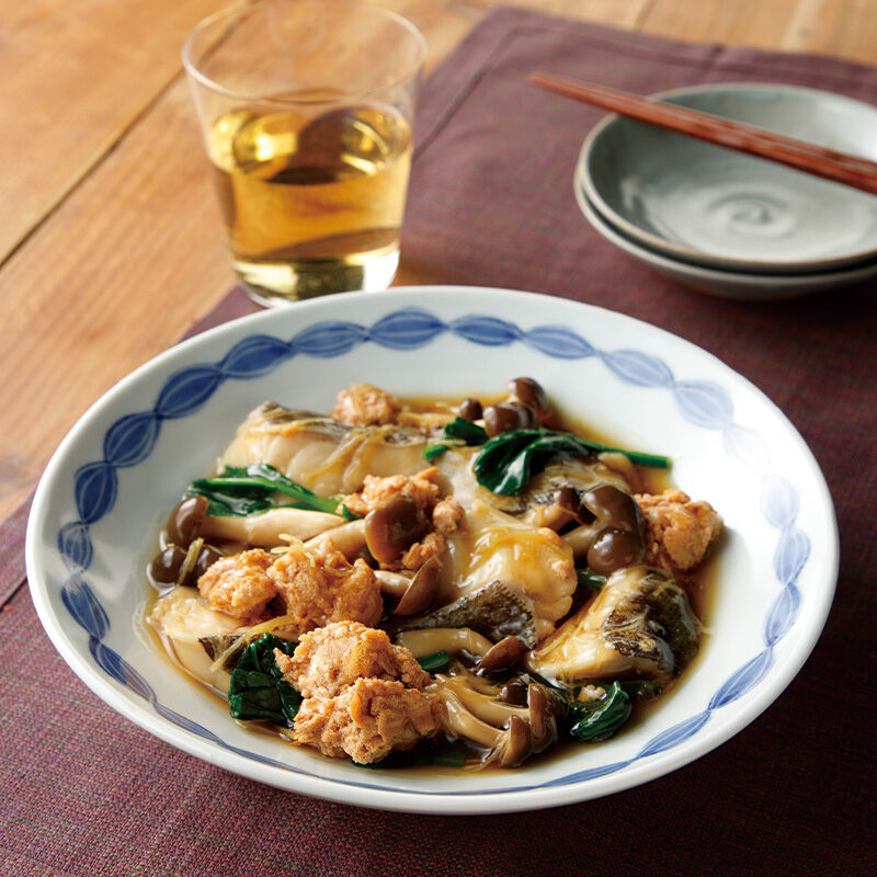 たらとたらこの親子煮