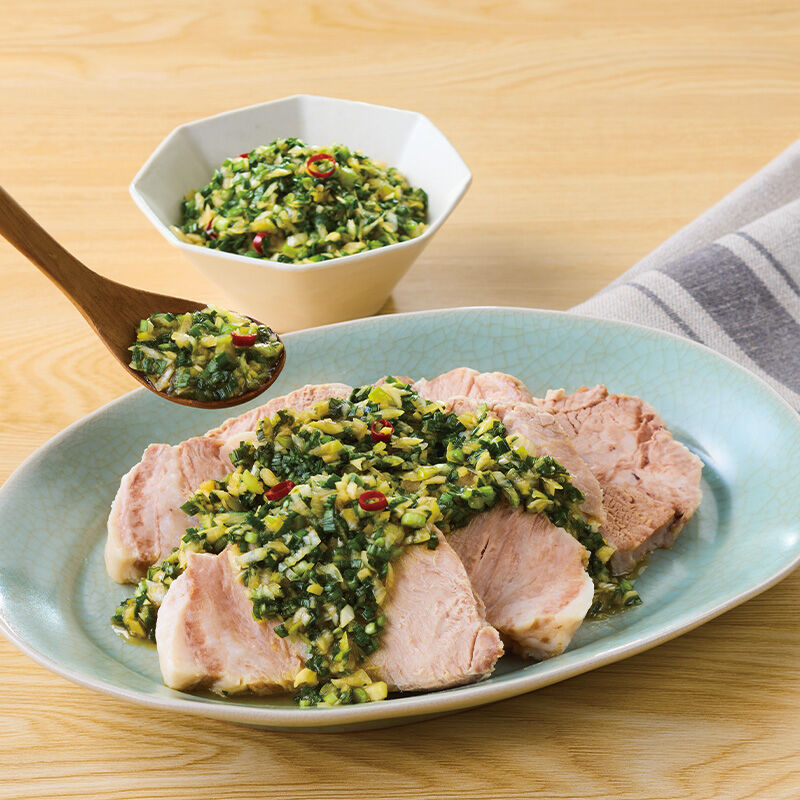 ねぎとにらの万能だれ