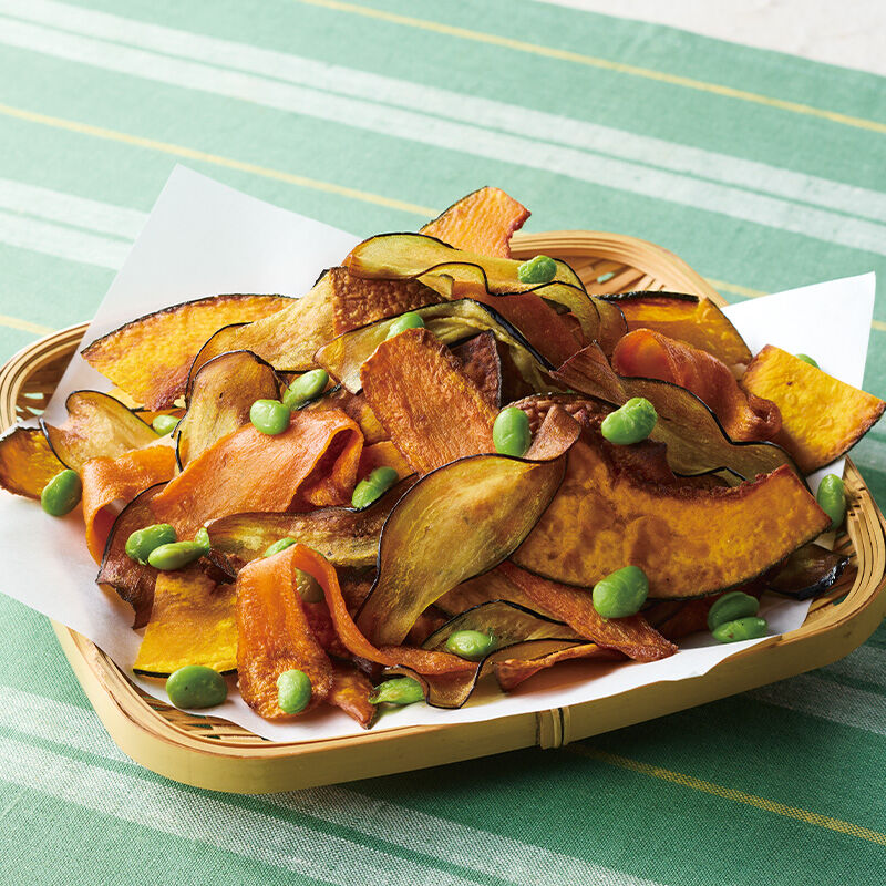 おやつに食べたい野菜チップス