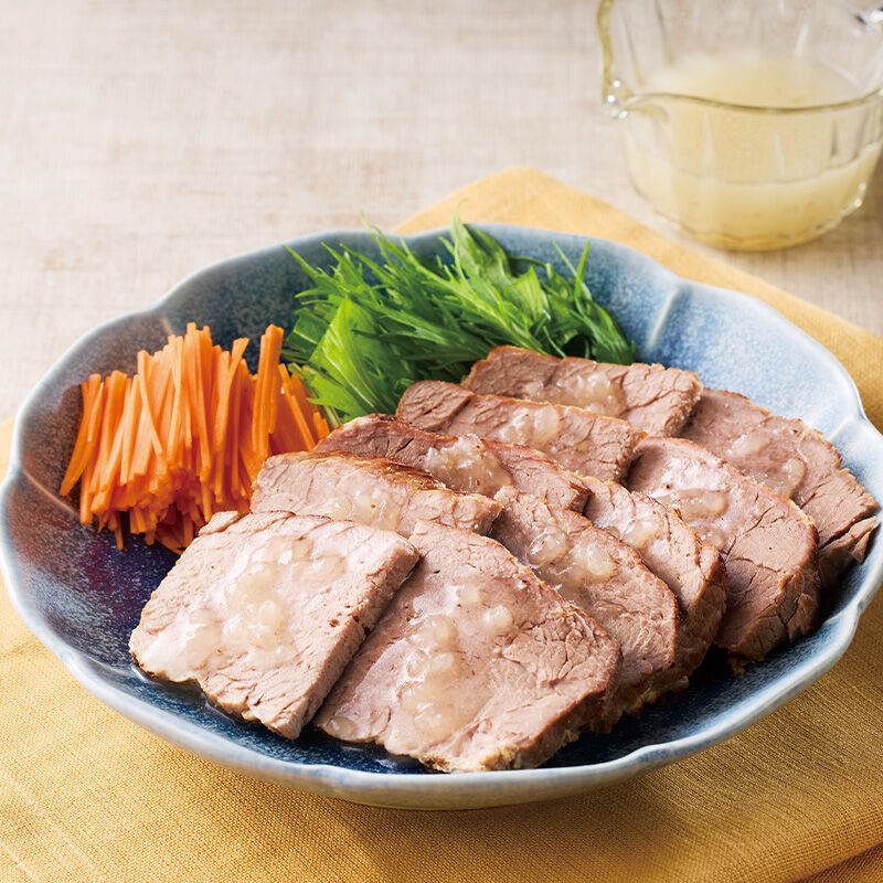 さっぱり食べるジューシーゆで豚
