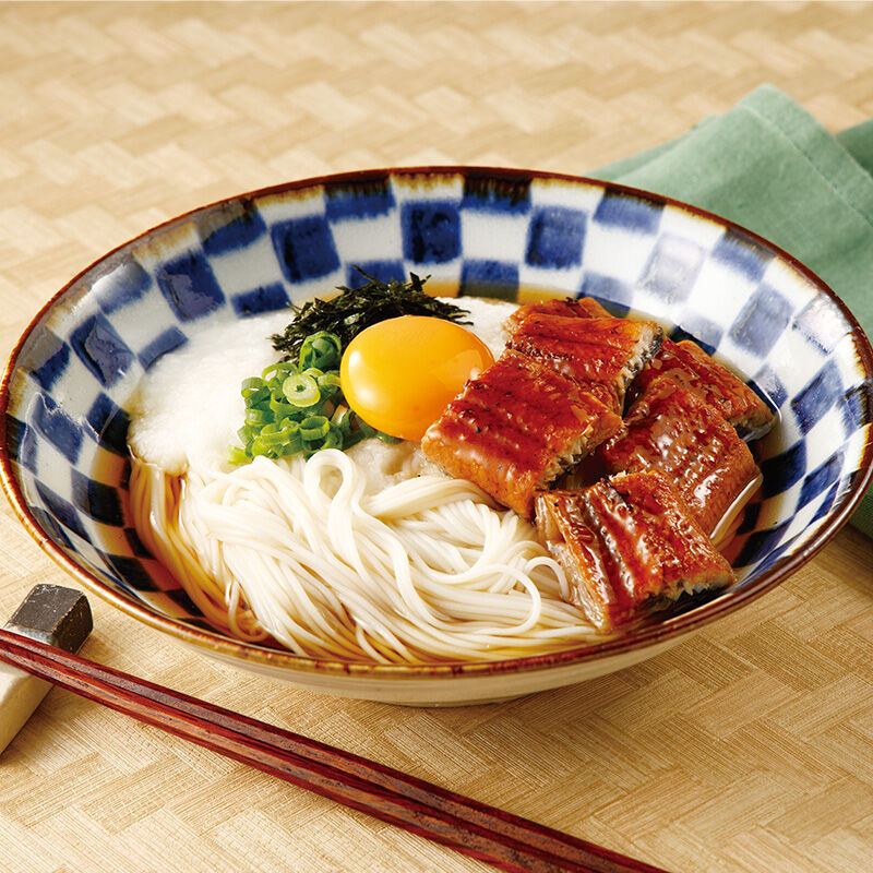 うなぎのとろ玉そうめん
