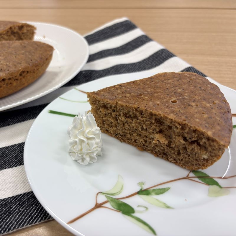 炊飯器で豆乳チャイ風ケーキ