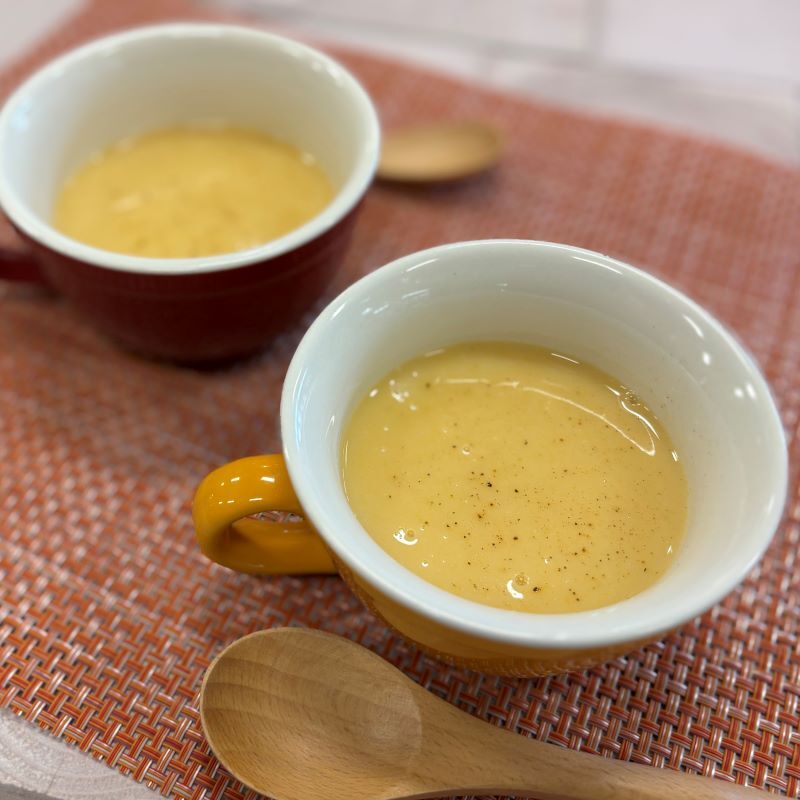 調整豆乳で！とろ～り野菜のポタージュ