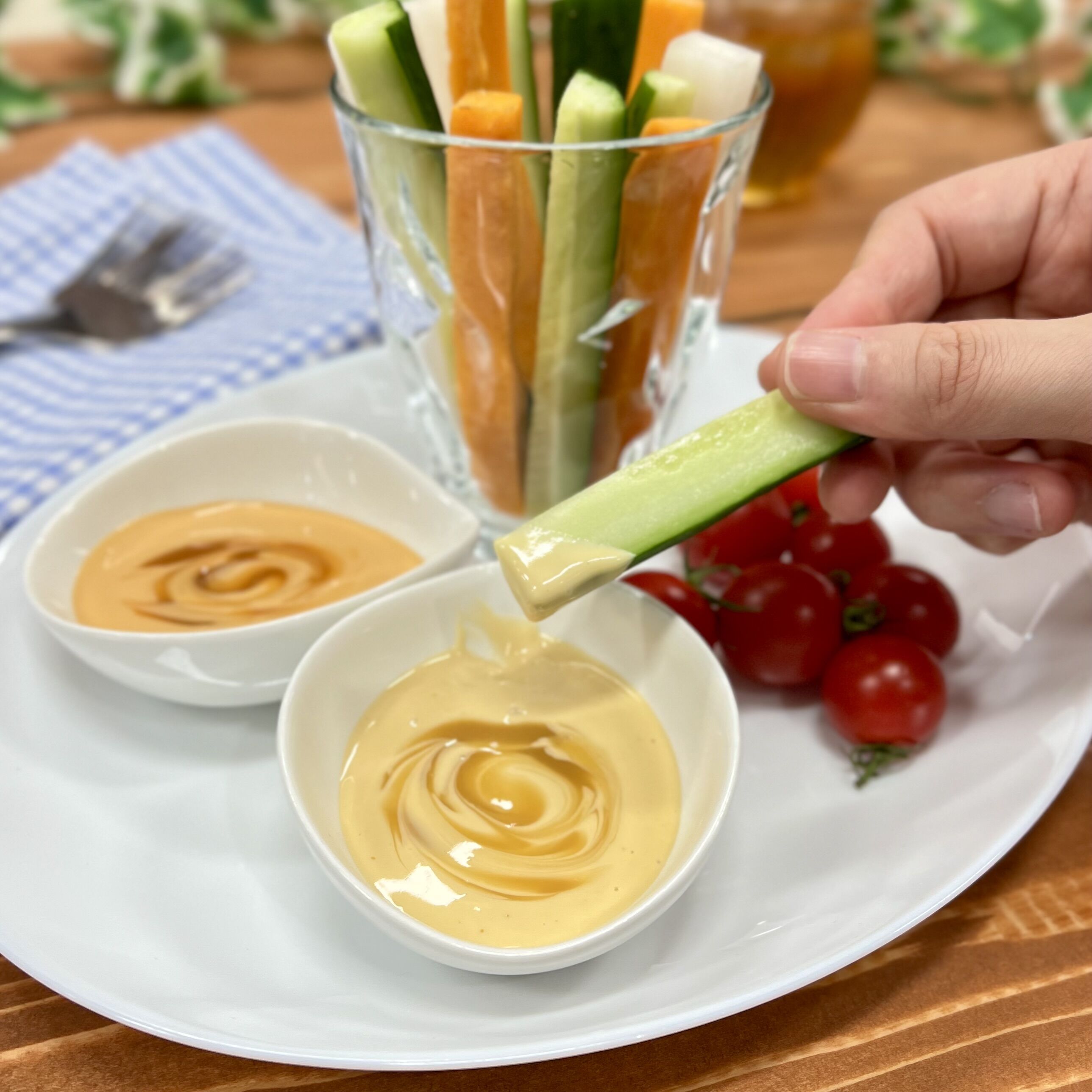うにえび野菜ディップ