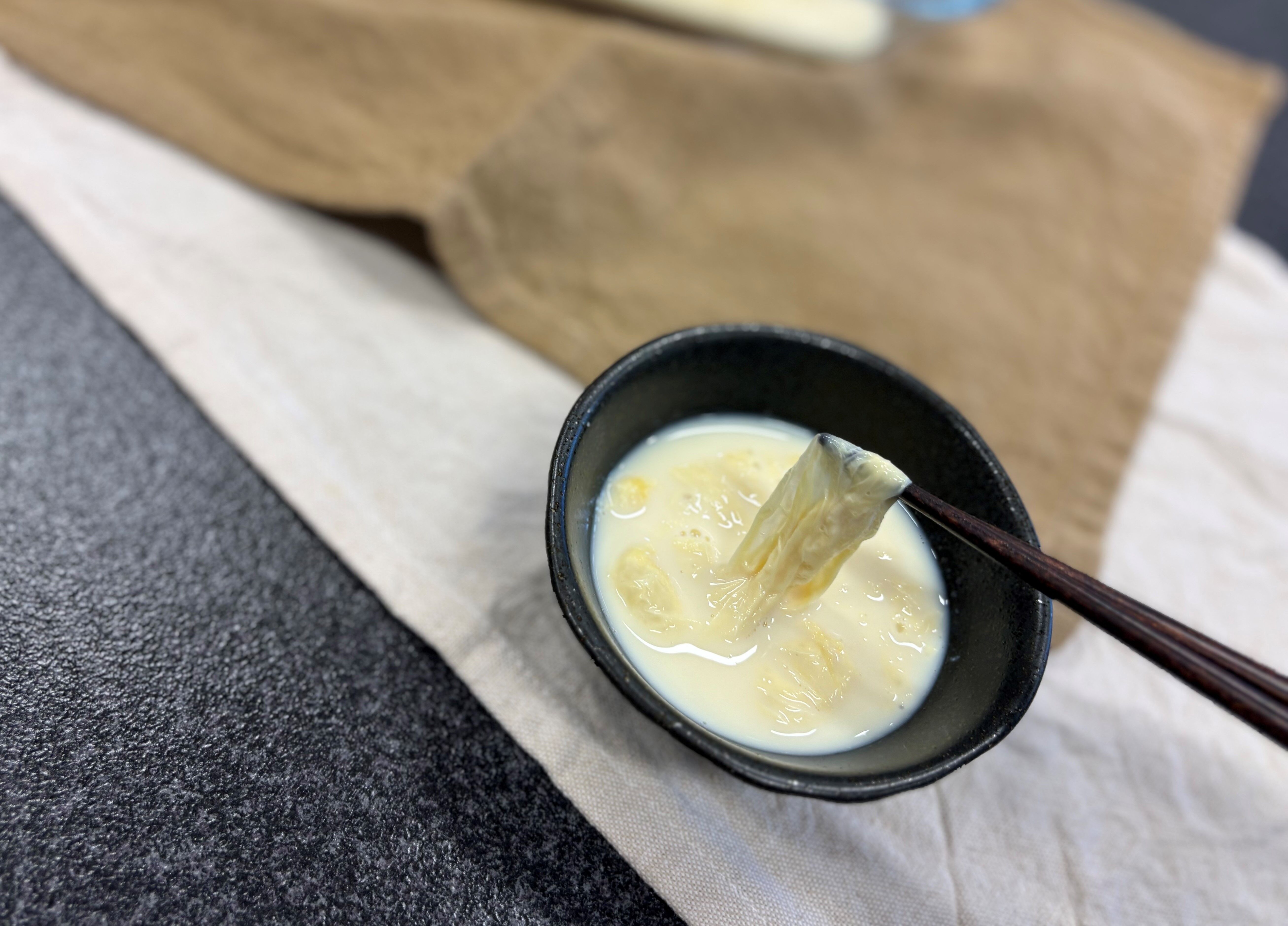 豆乳で作る生湯葉