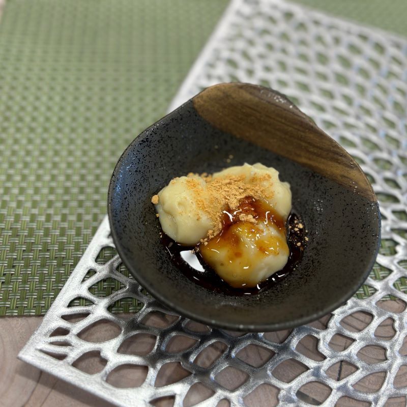 レンジで簡単豆乳餅