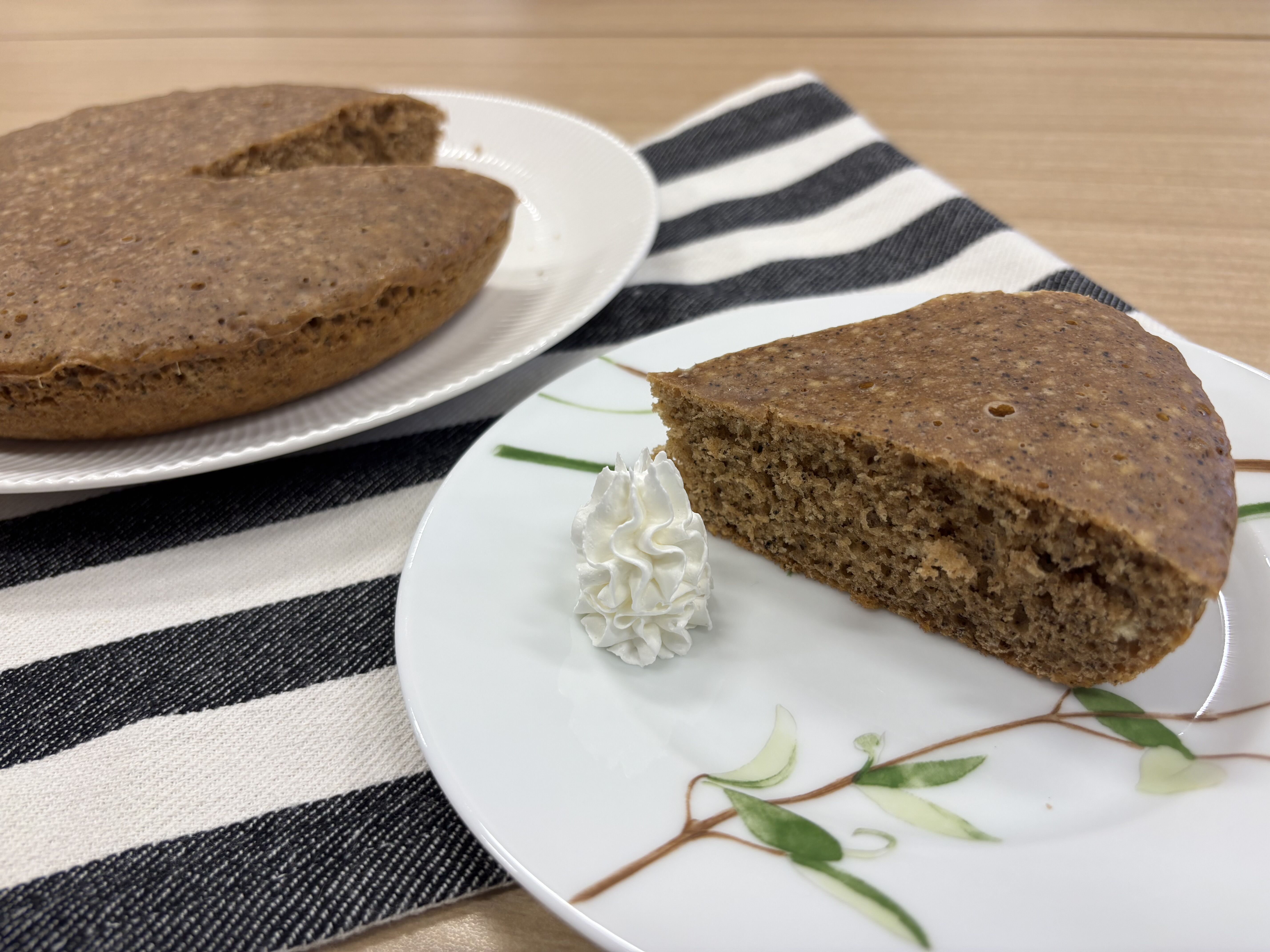 炊飯器で豆乳チャイ風ケーキ