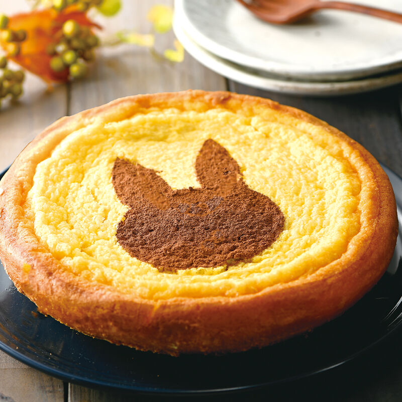 お月見チーズケーキ